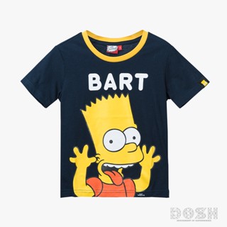 DOSH BOYS T-SHIRTS THE SIMPSONS เสื้อยืดคอกลมแขนสั้น เด็กผู้ชายDSIBT5036-NV