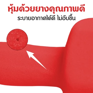 BG ดัมเบลหุ้มนีโอพรีน (Neoprene) ดัมเบล 1/2/3/4/5kg ดัมเบลยาง Dumbbells สำหรับลดไขมันต้นแขน ออกกำลังกาย ฟิตเนส