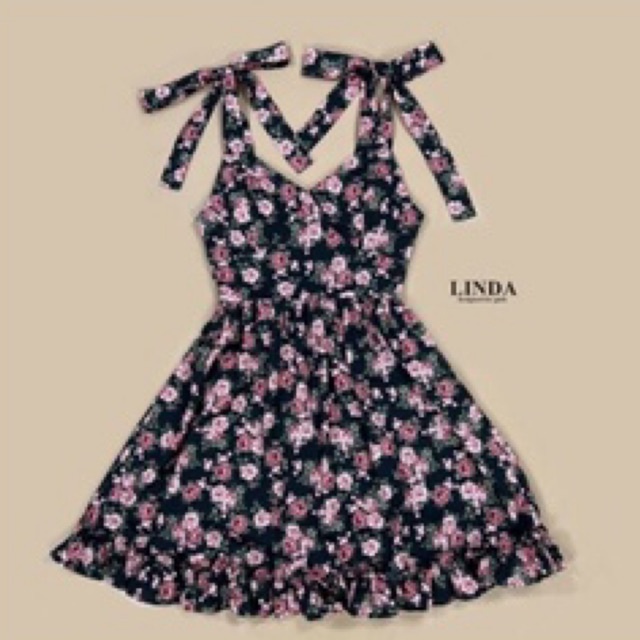 งานป้ายlindaเดรสสั้น
