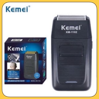 👍❤️🙏🏻 Kemei KM-1102 เครื่องโกนหนวด โกนเครา แบบชาร์จไฟ 👍❤️🙏🏻