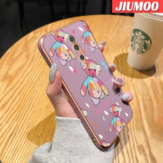 สําหรับ Xiaomi Redmi K20 K20 Pro Xiaomi Mi 9T Xiaomi Mi 9T Pro เคสแฟชั่น หมี สี ดีไซน์ใหม่ ชุบซิลิโคน เคสด้านหลัง ป้องกันกล้อง กันกระแทก