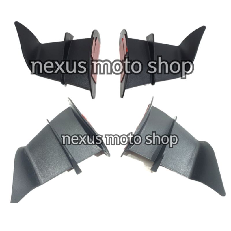 Aerodynamic winglet universal winglet ปีกด้านข้าง winglet body wingkit