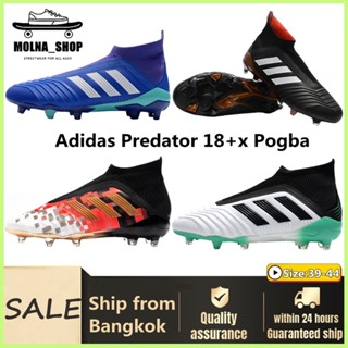 【IN STOCK】Adidas Predator 18+x Pogba FG รองเท้าฟุตบอลอาวุโสรองเท้าฟุตซอลอาชีพรองเท้าฟุตบอลในร่ม/กลางแจ้ง รองเท้าฟุตบอล