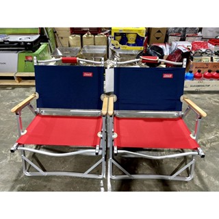 🎌Coleman COMPACT FOLDING CHAIR Two-Tone (น้ำเงิน/แดง)