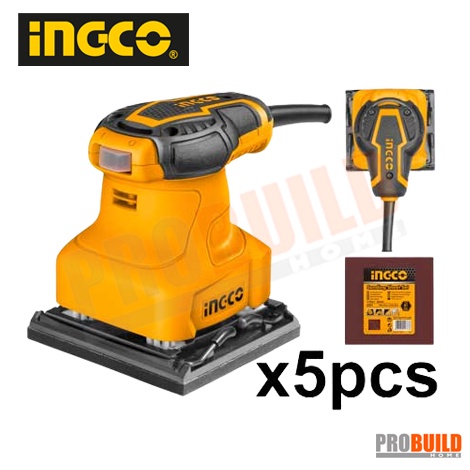 เครื่องขัดกระดาษทราย INGCO PS2408 240W เหมาะสำหรับงานขัดไม้และโลหะ