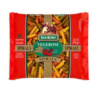 Vegeroni spirals 500g - San Remo