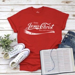 Enjoy Jesus Christ T-Shirt เสื้อยืด oversize เสื้อแฟชั่นผญ