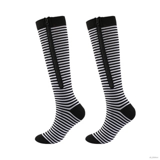 Socks Fitness Elastic Zipper Compression Stockings Sports Casual Adult&amp;39;s Stockings Socks - Stockings -