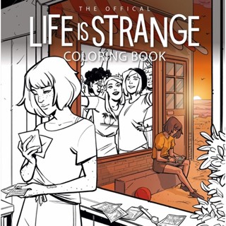 The Official Life Is Strange Coloring Book สมุดระบายสีอย่างเป็นทางการคือชีวิตที่แปลกประหลาด