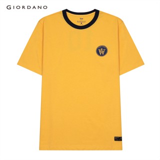 GIORDANO เสื้อยืดผู้ชาย Mens Printed Tee 01092310