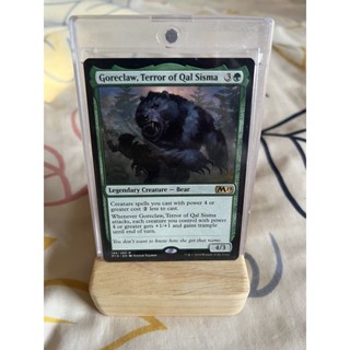 การ์ด MTG Goreclaw, Terror of Qal Sisma Green Magic the gathering EDH รุ่น M19