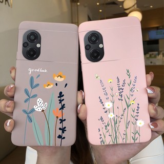 เคสโทรศัพท์มือถือ ซิลิโคนนิ่ม ปิดด้านหลัง ลายดอกไม้นักบินอวกาศน่ารัก หรูหรา สําหรับ Xiaomi Poco M5 M5 4G