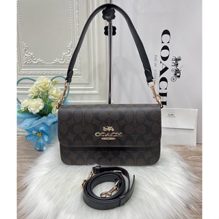 🔥🔥ตรงปก💯 New ‼️กระเป๋าถือ กระเป๋าสะพาย Coach 22 cm. งานเกรด : Hi-end งานสวยเป๊ะปังมาก🔥🔥