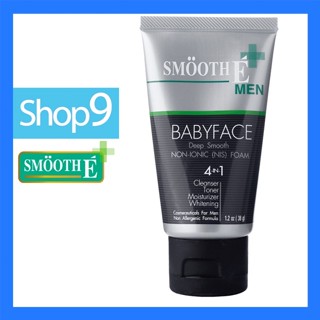 Smooth E For men Foam สมูท อี ฟอร์ แมน โฟม โฟมล้างหน้าสำหรับผู้ชาย