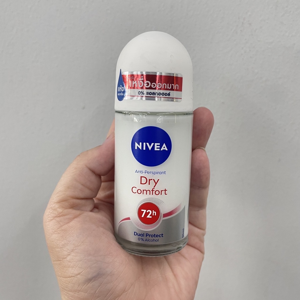 NIVEA Antiperspirant Roll on นีเวีย โรลออน ผลิตภัณฑ์ลดเหงื่อและระงับกลิ่นกาย 50 มล. มี 13 สูตร - รูปที่ 6