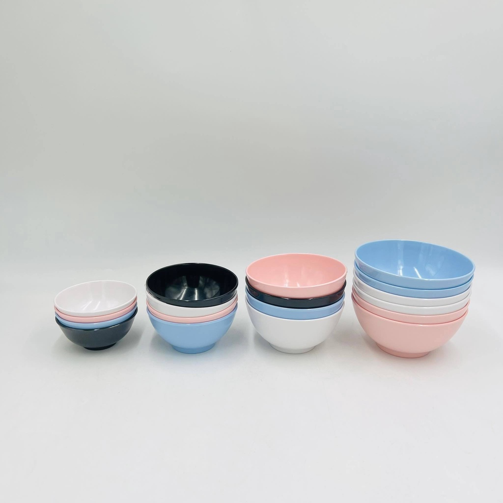 (12ใบ) ถ้วยแบ่ง ยกโหล 3.5,4,4.5,5 นิ้ว เมลามีนแท้100% อย่างดี ชาม เมลามีน หนา ทนทาน โต๊ะจีน ราคาถูก - รูปที่ 3