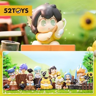 ★Hgtoys★ [Optional] [ ] ของเล่นตุ๊กตา 52toys Luo Xiaohei Camping Series Mystery Box ของขวัญ สําหรับตกแต่ง