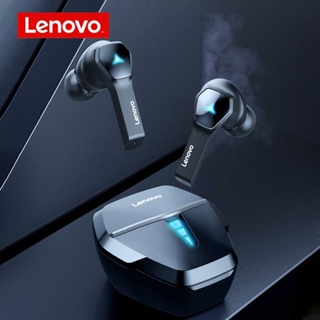 Lenovo Hq08 Twswireless หูฟังเล่นเกม ความล่าช้าต่ํา พร้อมไมโครโฟน หูฟังบลูทูธ กันน้ํา