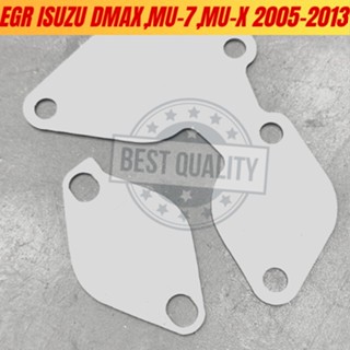 แผ่นอุด EGR isuzu dmaz Ddi Euro3 ปี 2055-2011,MU-7 MU-X 2005-3000,อีซูซุดีแม็กซ์ ออนิว ปี 2012-2013 สแตนเลสแท้304