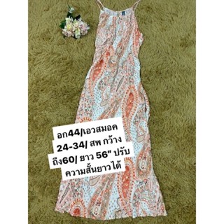 😎😎Recommend  Old navy XL"งานดีะเล 💥อกถึง44”" ลายสวยน่ารัก สายเดี่ยว แขนเว้าลายสวยทรงสวย สภาพดีผ้านิ่ม