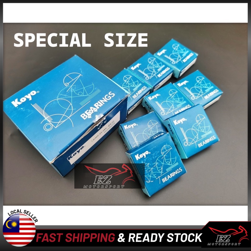 KOYO Japan แบริ่งพิเศษ 6301-6202 / 6301-6300 / 6301-6300 Y15 Y15ZR Y16 LC135 Y125Z RS150