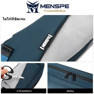 MENSPE กระเป๋าคาดหน้าอก คาดเอว สะพายข้าง สไตล์สปอร์ต ผ้าไนล่อนกันน้ำ ขนาดกระทัดรัด