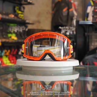 แว่นวิบาก Red Bull SPECT รุ่น Strive Orange / Lens , Clear Flash