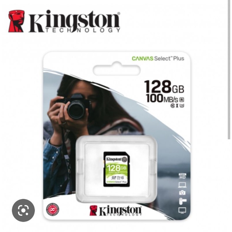 การ์ดหน่วยความจํา kingston 128gb