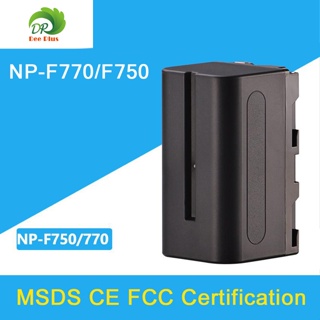 แบตเตอรี่เทียบ NP-F770 4400mAh ใช้สำหรับ F950 F970  F550 F770 MC1500C 190P 198P HD1000CและไฟLED YN300 YN600 YN900 YN1200