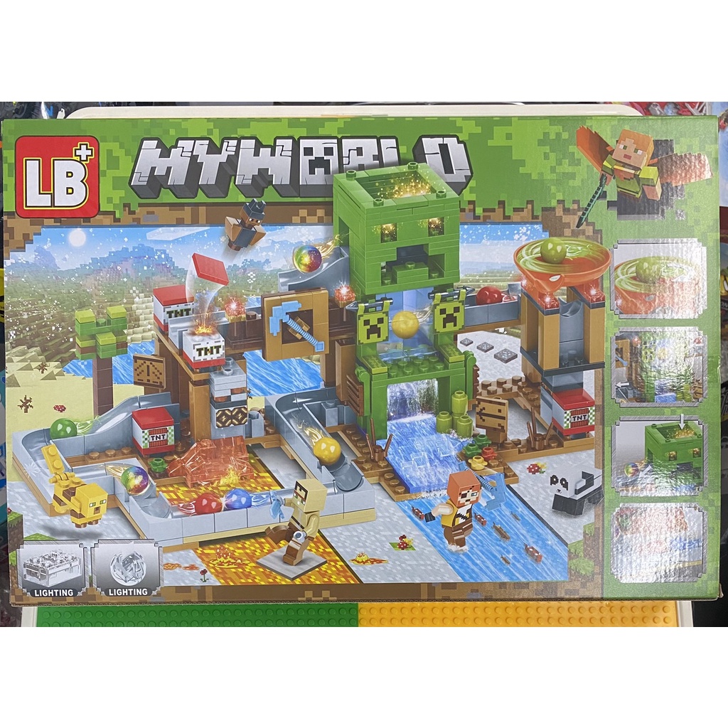 Конструктор лего майнкрафт my world lb313 крипер описание