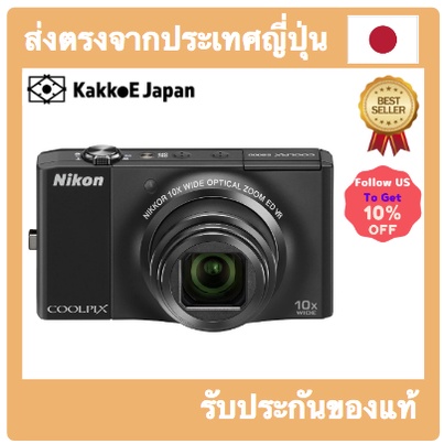 【ญี่ปุ่น กล้องมือสอง】【Japan Used Camera】Nikon Digital Camera Coolpix S8000 Noble Black S8000Bk