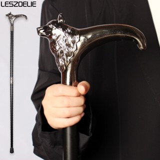 Wolf-Head Luxury Walking Stick Canes Men 2023 Fashion Decorative Walking Stick Women Fashionable Cane Vintage Walking Ca