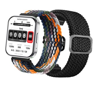 สาย Realme DIZO สมาร์ทวอทช์ D Talk strap nylon สายนาฬิกาข้อมือซิลิโคน for DIZO watch d อุปกรณ์เสริมสมาร์ทวอทช์ Realme DIZO สมาร์ทวอทช์ D สายนาฬิกา