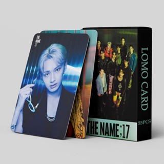 LOMO CARD SEVENTEEN Sector17 โลโม่การ์ด 2 ด้าน โค้งมน ไร้ขอบ 54 ชิ้น 8.7×5.7cm Face the sun Darl+ing darling PowerofLove