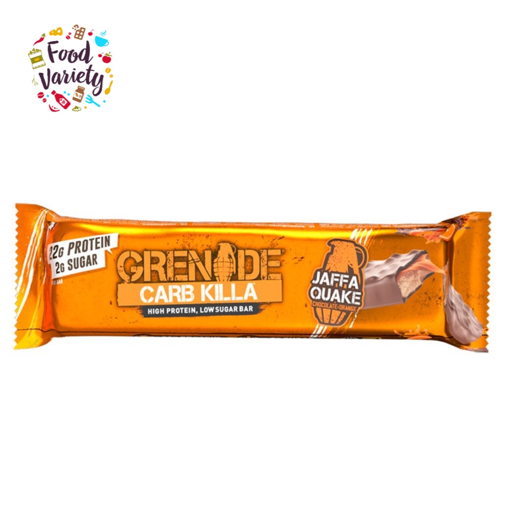 Grenade High Protein Bar Jaffa Quake Chocolate Orange 60g