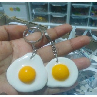 พวงกุญแจไข่ดาวkeychain