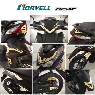 ฝาครอบท่อไอเสีย อุปกรณ์เสริม สําหรับ Honda beat Variation 2020-2023