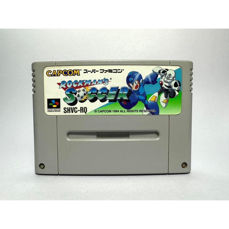 ตลับแท้ Super Famicom (japan)  Rockman’s soccer   rockman soccer