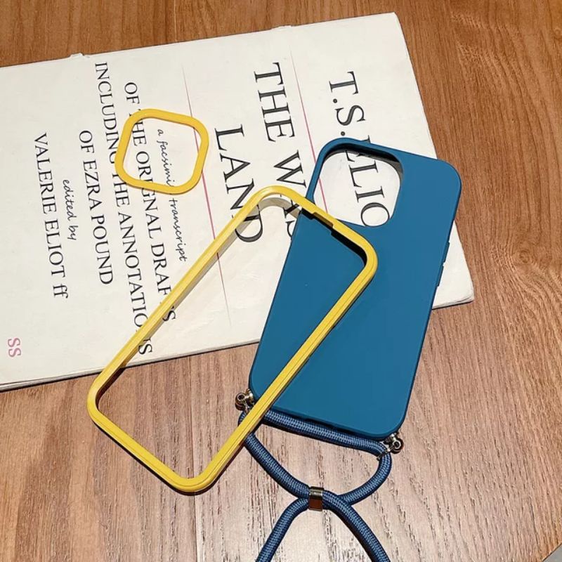 0000 VV CASE สลิงกรณี 3 IN 1 PASTEL DOFF OPPO A5i A3 A3X F11 A57 A58 A77s A17 A16K RENO 7 8 10 A78 A