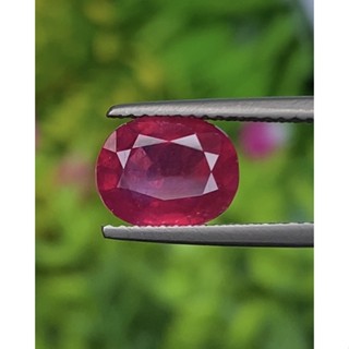 พลอย ทับทิม (Ruby Sapphire) 2.70 กะรัต (Cts.) พลอยแท้ อัญมณีมงคลประจําวันเกิด เครื่องประดับพลอย