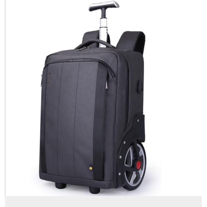 Men Travel trolley bag Rolling Luggage backpack bags on wheels wheeled backpack for Business Cabin carry on luggage bag