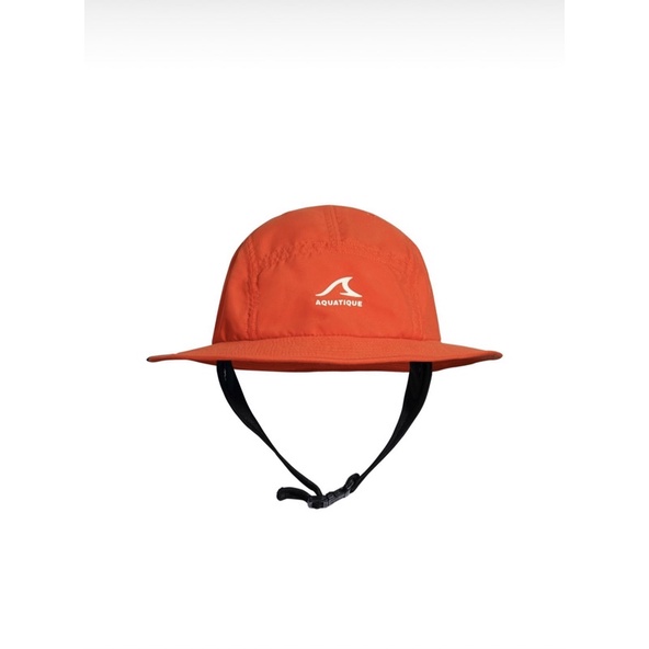 Aquatique Bucket Hat - Vermillion Orange หมวกกันแดด หมวกกีฬาทางน้ำ