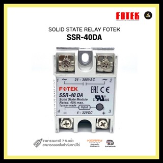 SOLID STATE RELAY FOTEK SSR-40DA