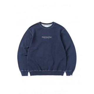 🇰🇷 พรี Thisisneverthat Indigo Dyed Crewneck