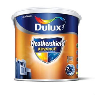 DULUX WEATHERSHIELD ADVANCE สีน้ำกึ่งเงา ภายนอก BASE A-B-C-D 3ลิตร, 9ลิตร (สินค้าไม่รวม แม่สี) |แกลลอน||ถัง|TTR