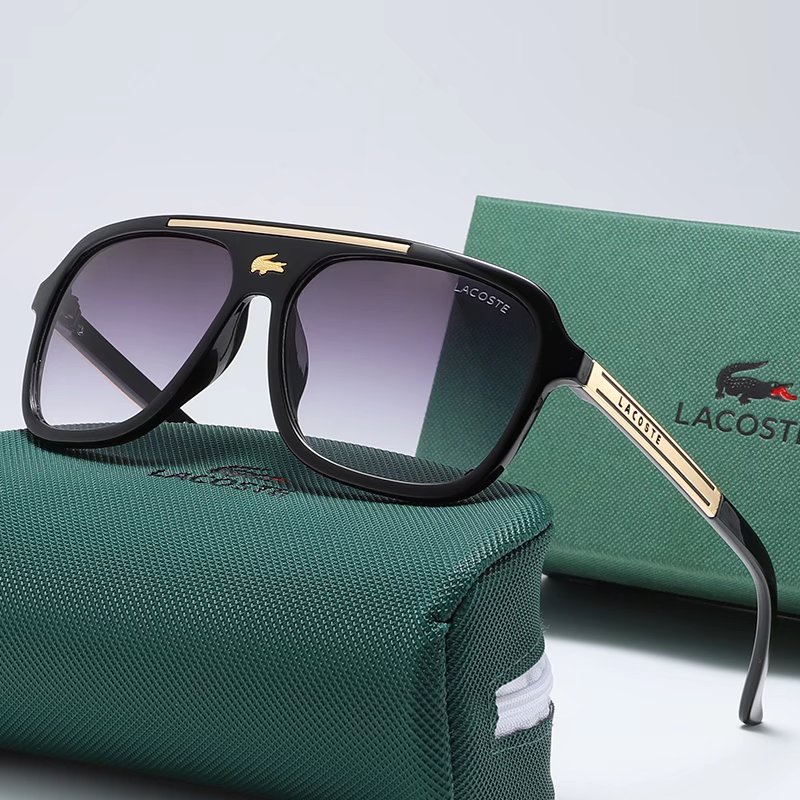 ใหม่ LAC-STE Shadow แว่นตากันแดด UV400 แฟชั่นผู้ชายผู้หญิง Retro Goods แว่นตา 2501