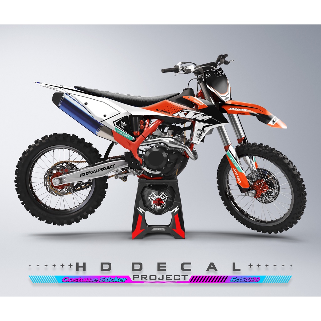 ...สติ๊กเกอร์รูปลอก KTM SXF 250-400 2020 COSTUME DESIGN