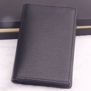 Luxury MB Designer Top Quality Genuine Leather Wallet Classic Men&amp;#39;s Wallets Black Credit Card Bag Card Holder Valent