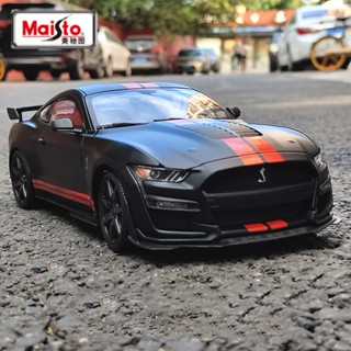 โมเดลรถยนต์ Maisto 1:18 2020 Ford Mustang Shelby GT500 ของเล่นสําหรับเด็ก