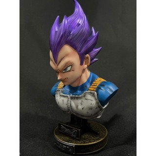 [ส่งฟรี] ดราก้อนบอล เบจิต้า อัลตร้าอีโก้ Vegeta Dragnoball Z Ultra Ego ผมม่วง วัสดุ Resin ตันๆ สูง 20cm สวยงาม หายาก